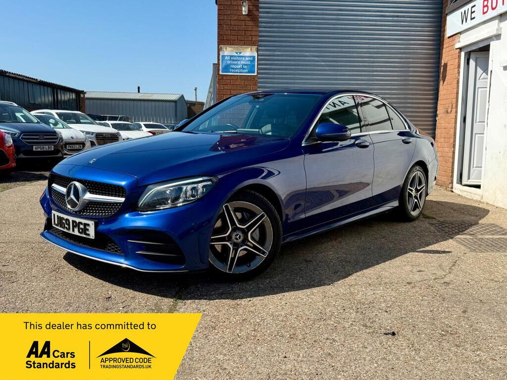 Mercedes-Benz - C Class - 1.6 C200d AMG Line (Premium) G-Tronic+ Euro 6 (s/s) 4dr